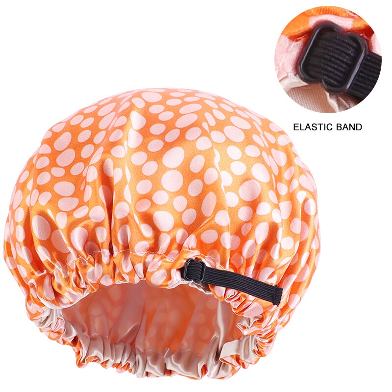 Bonnet de nuit en Satin pour bébé, casquette de nuit, Turban, soyeux et ajustable, Double couche, couvre-chef pour enfants: Style 8