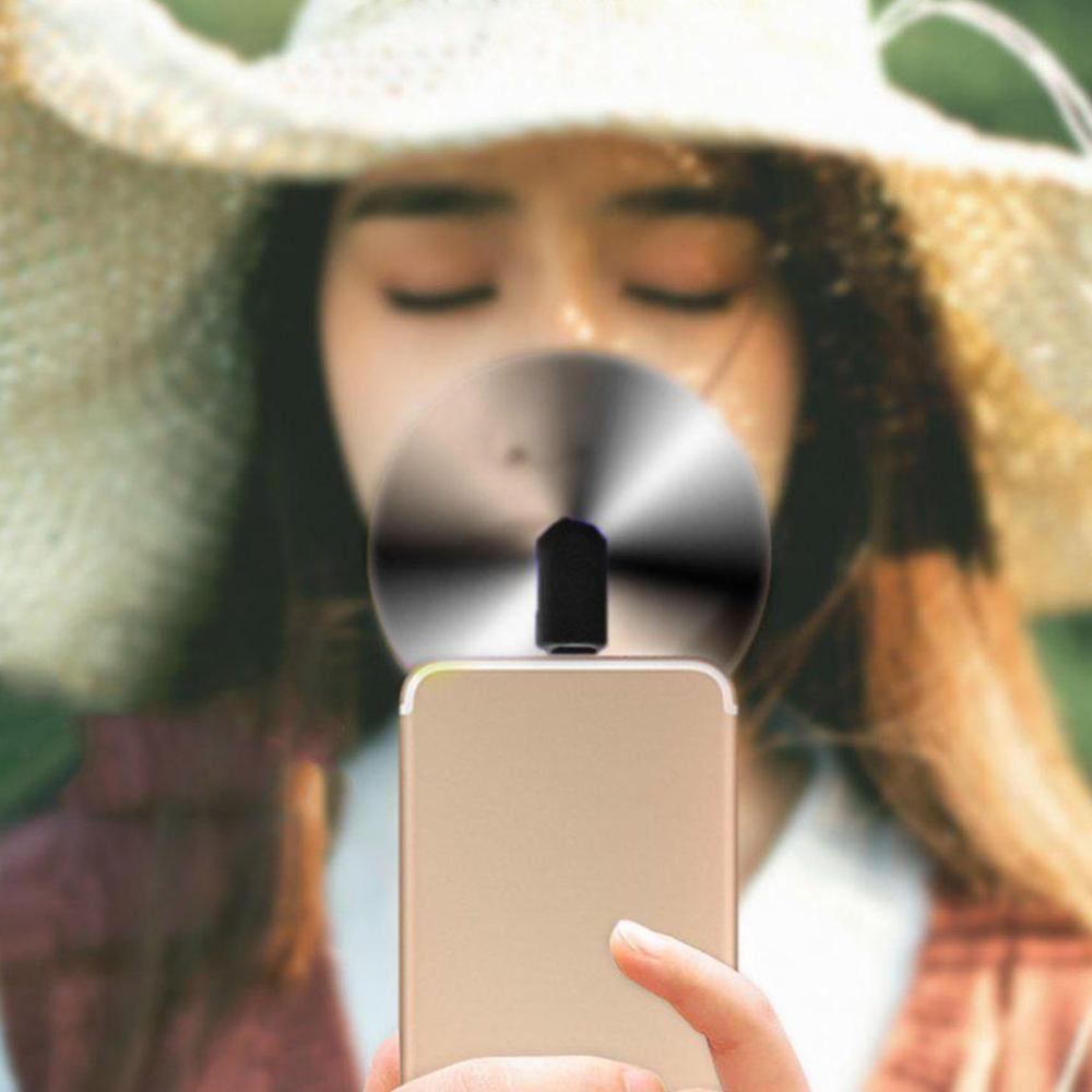 USB Mobile Small Fan Power Cooling Mini Fan Travel Keyboard Desk Laptop Computer PC Flexible S4M9