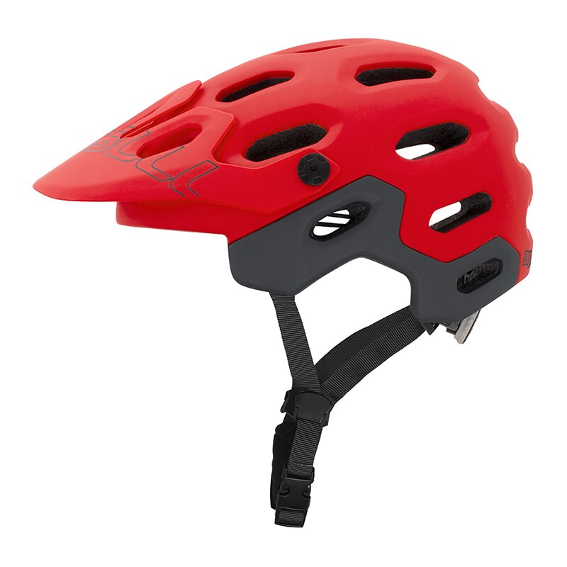 Cairbull SUPERCROSS MTB Road Bike Riding Safety Sports Helmet Men and Women&#39;s Universal Cool Camouflage: Red / L (58-62CM)
