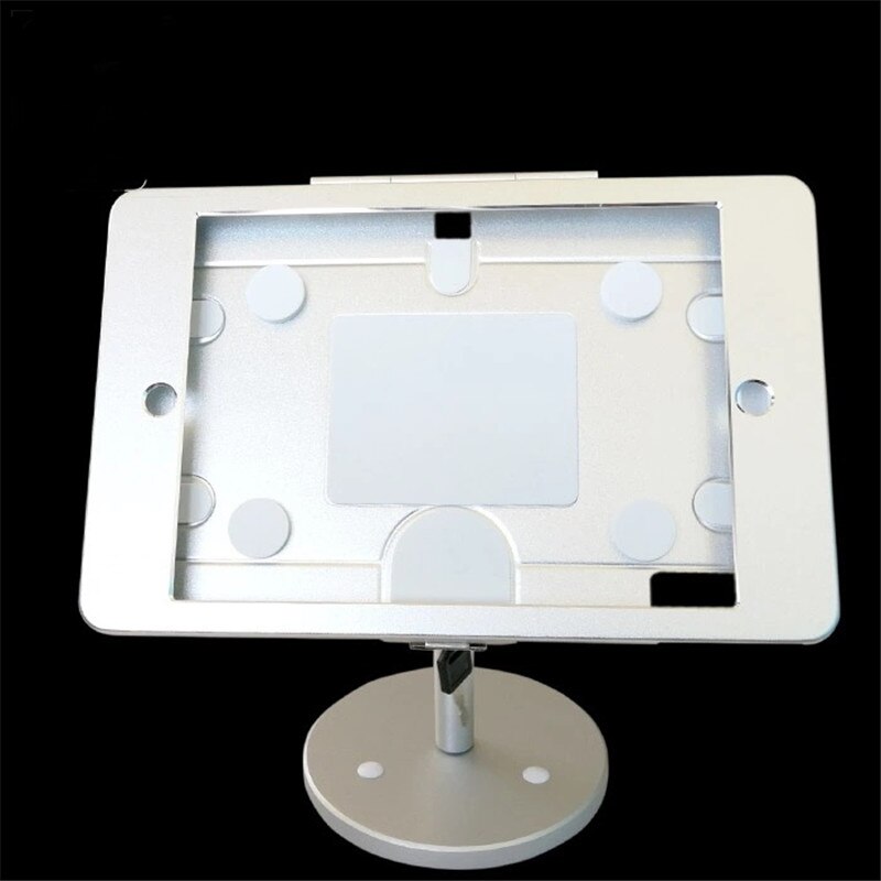 for iPad table holder safety stand locking enclosure display hotel countertop desk for 10.2" ipad