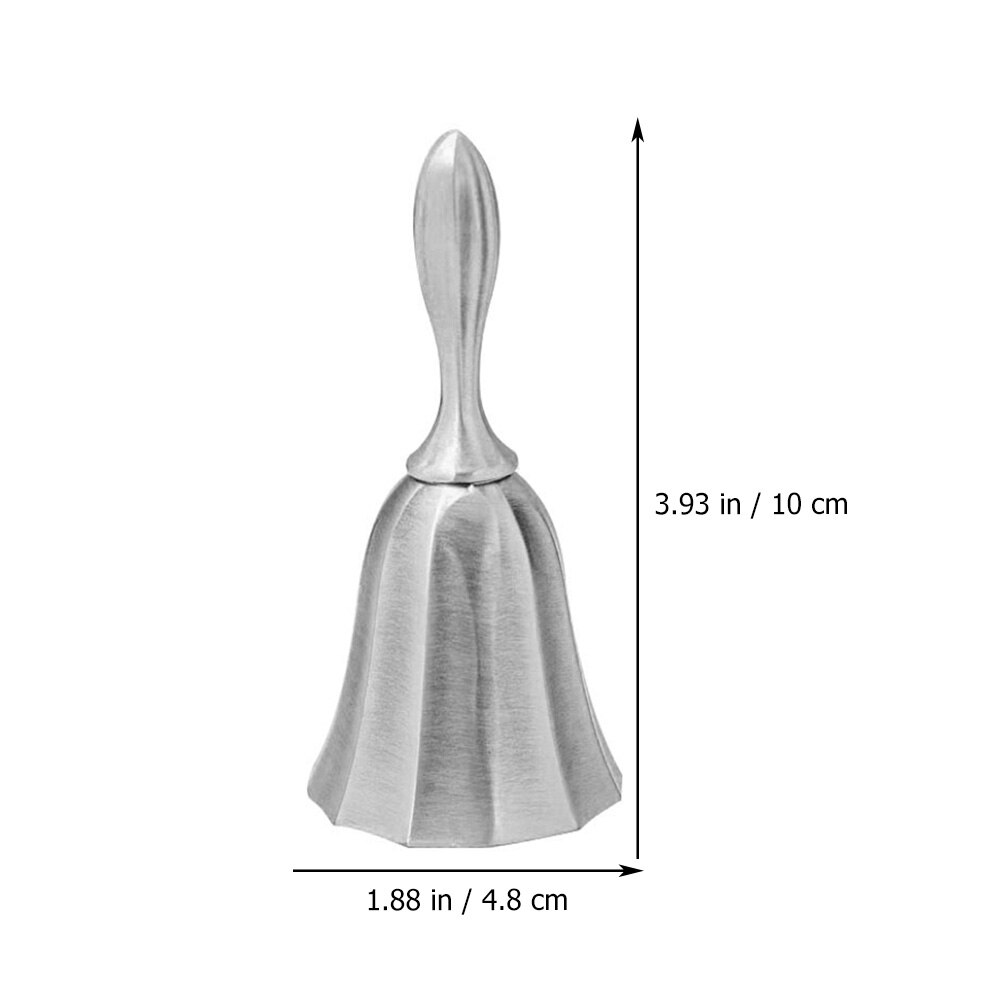 Metal Bell for Bar Restaurant Hand Bell Call Bell Desktop Zinc Alloy Bell