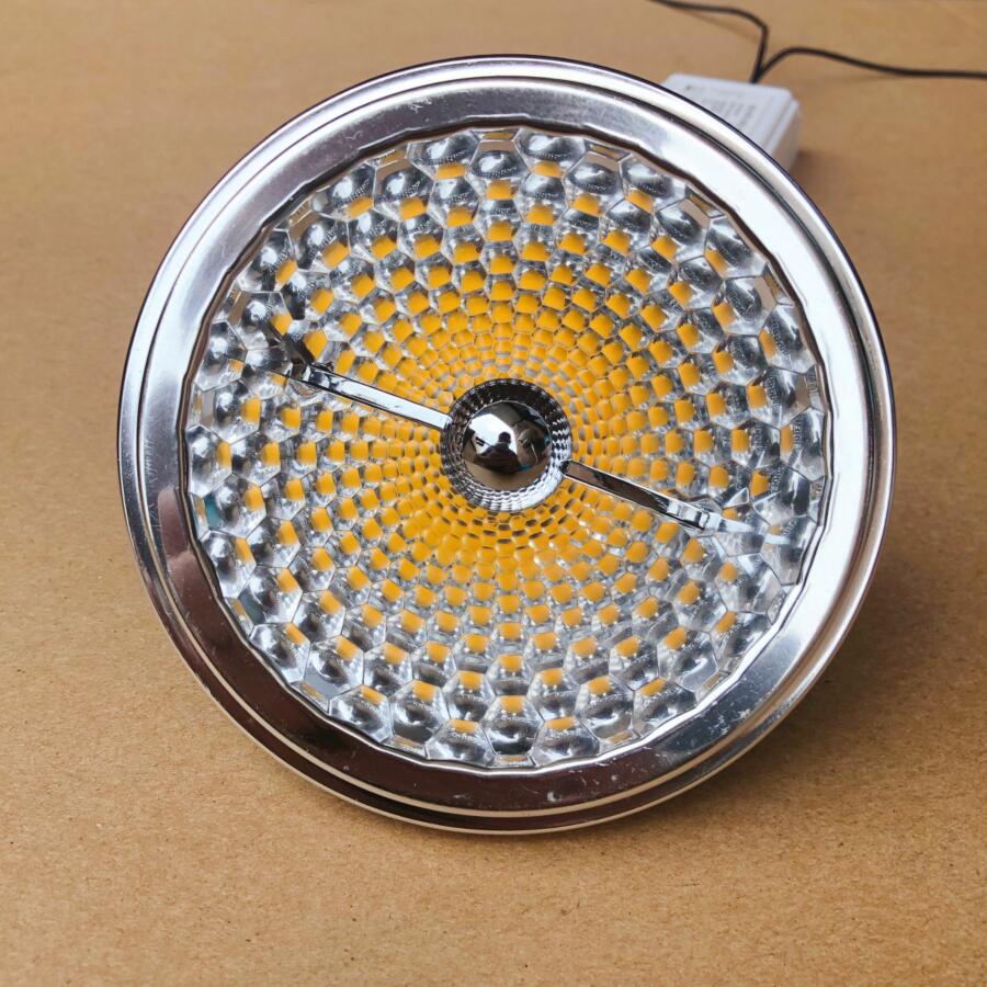 CREE Cylindrical Shape AR111 LED Lamps 20W COB GU10 G53 LED Spotlight AC110-220V QR111 LED Bulb Light Warm White