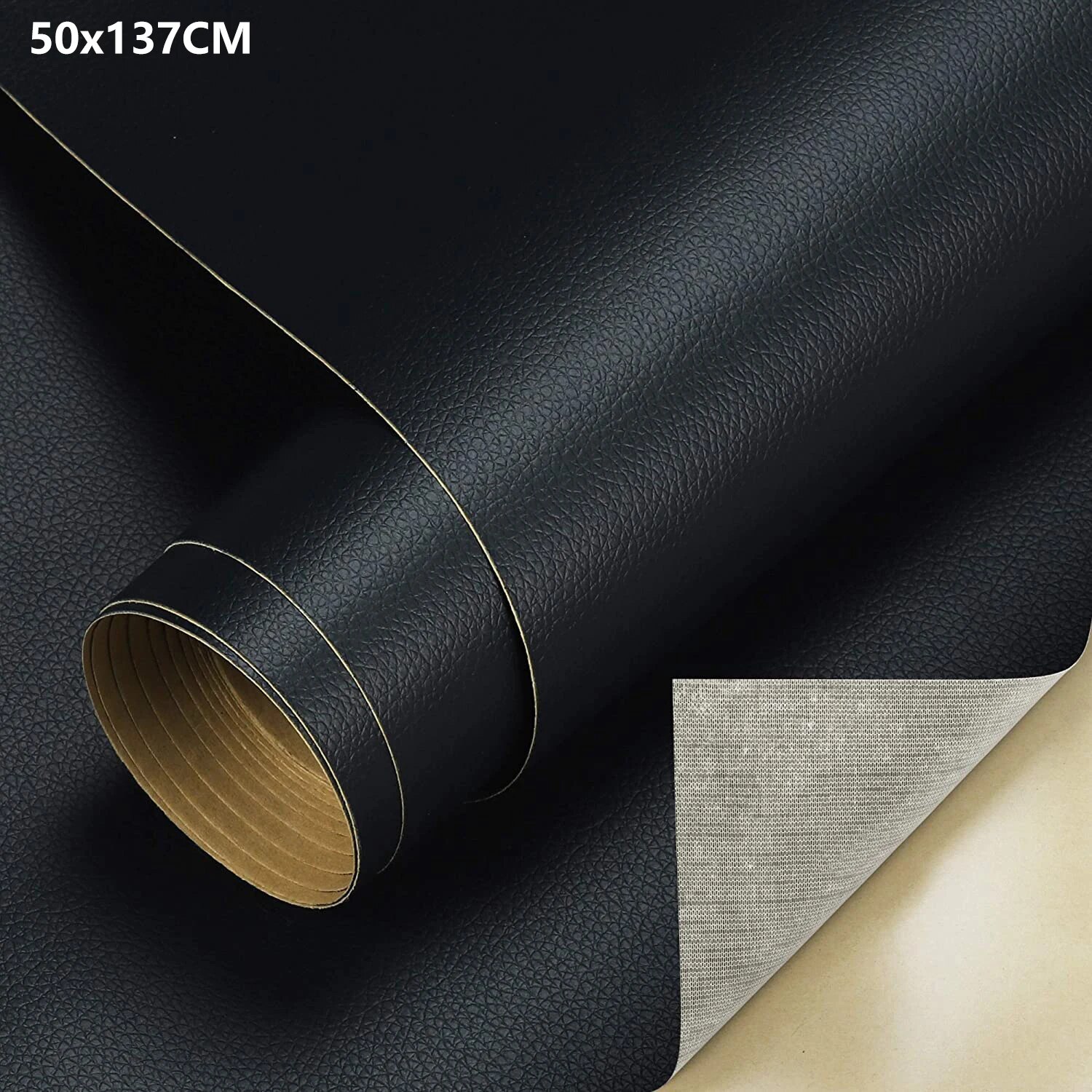 50x137cm (19,7x54inch) zelfklevende lederen reparatiepatchkit zelfklevende lederen tape voor bankmeubilair autostoelen PU bank Fab