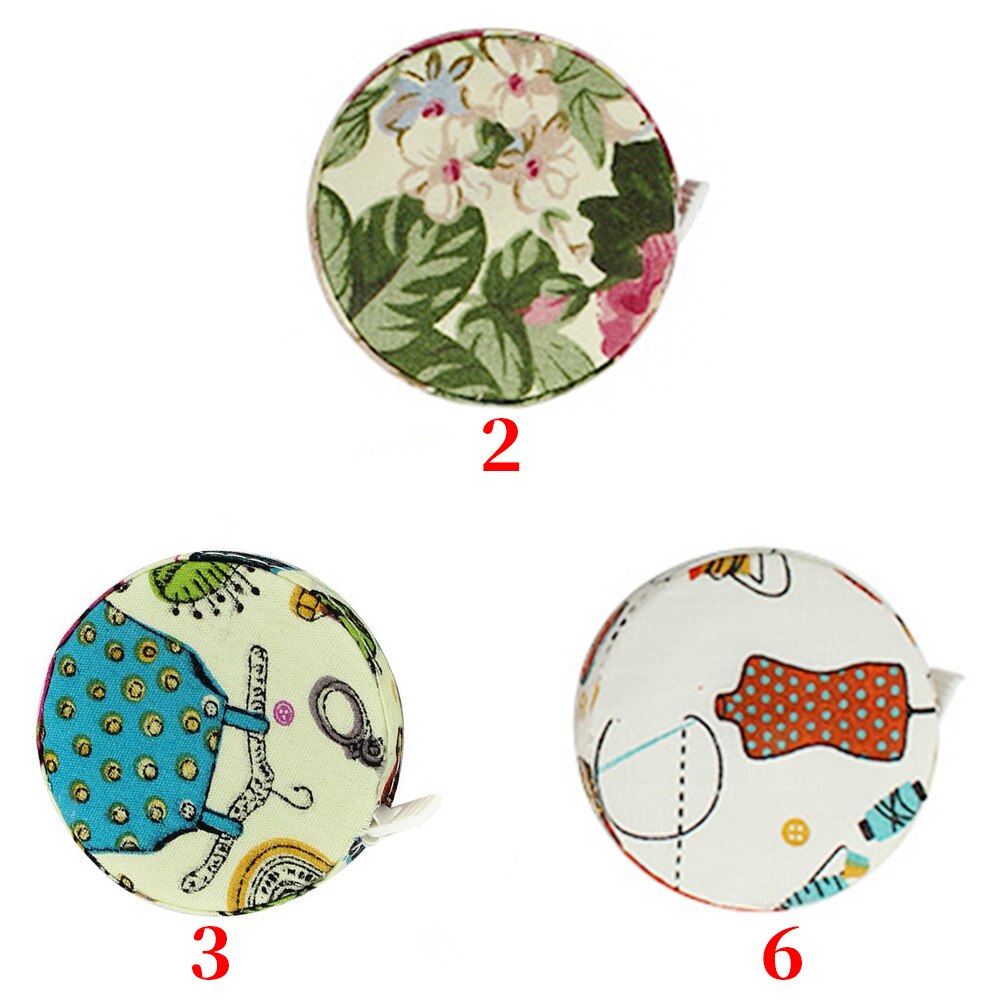 150cm/60in Retractable Portable Accurate Body Fitness Ruler Print RFID Blocking Measuring Sewing Tape Measure