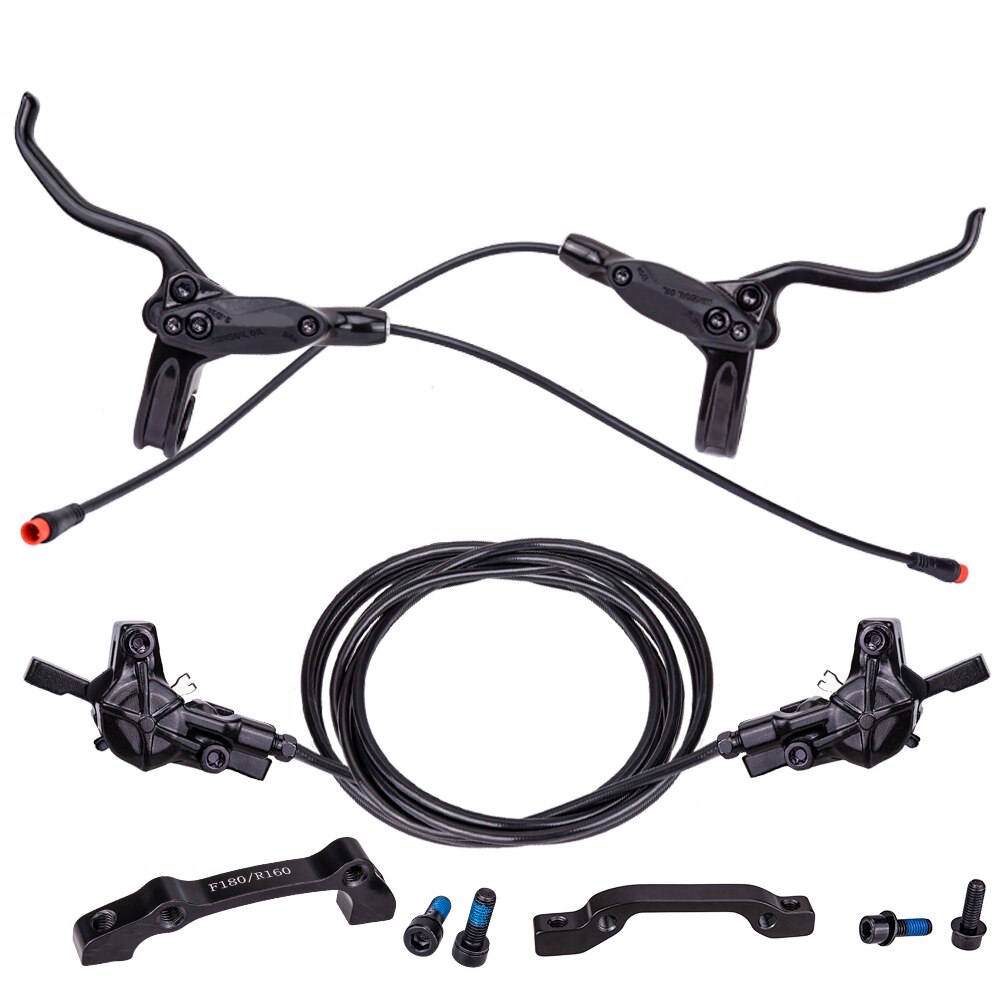 Universal ebike hydraulisk bremse intelligent strømafbrydelsessensor ba elektrisk cykel fang olie skivebremse til mountainbike
