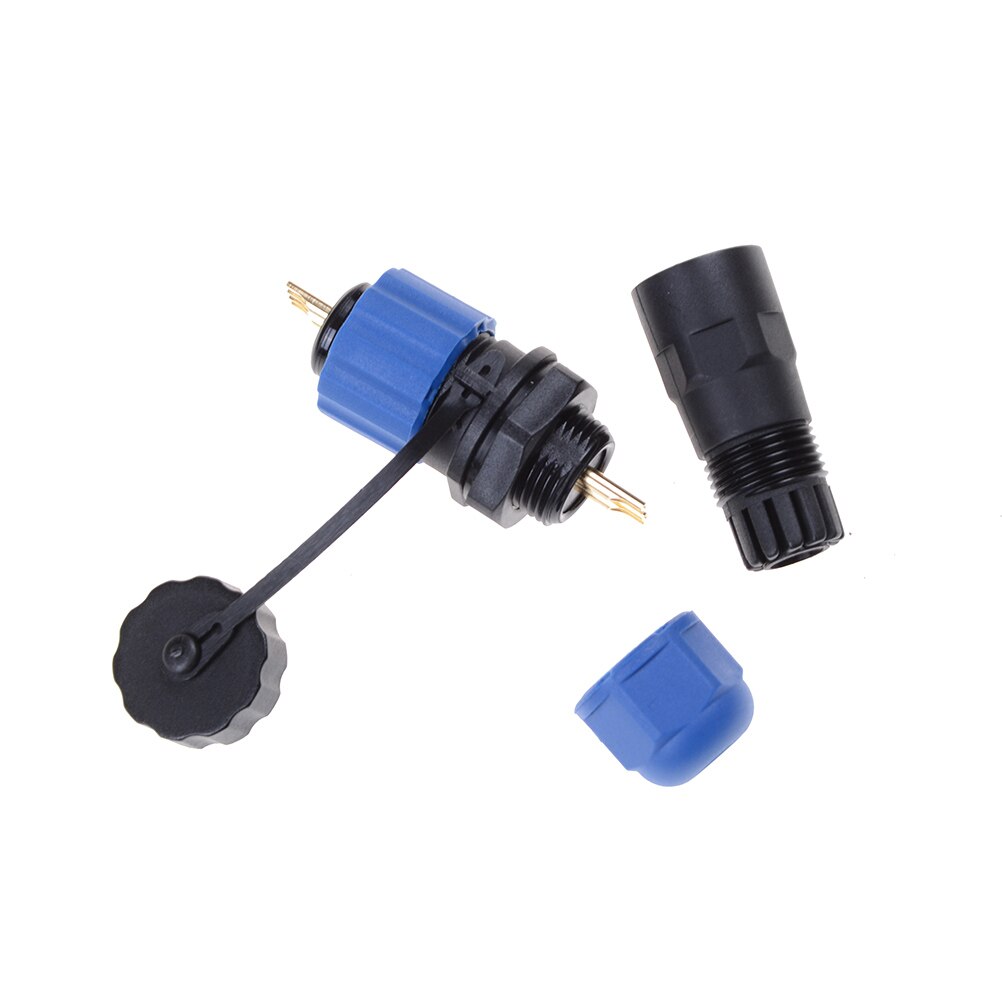 SP13-2 2 pin waterproof connector Power Cable Connectors IP68 Plug Socket