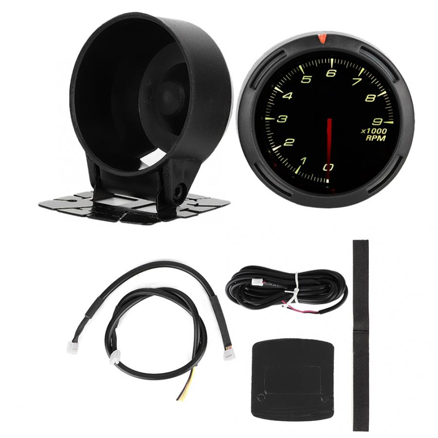 12V Universal Car Modified Racing Colours Meter Accessory High Sensitivity car accessories accesorios automovil