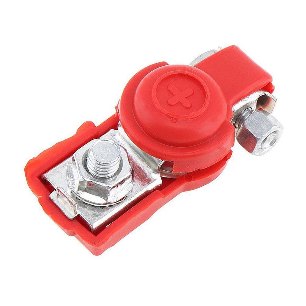 Auto Car Battery Terminal Connector Battery 1 Pair For Car Release Battery Clamps Copper Cap Terminals Quick Truck Clips Ca B1N3