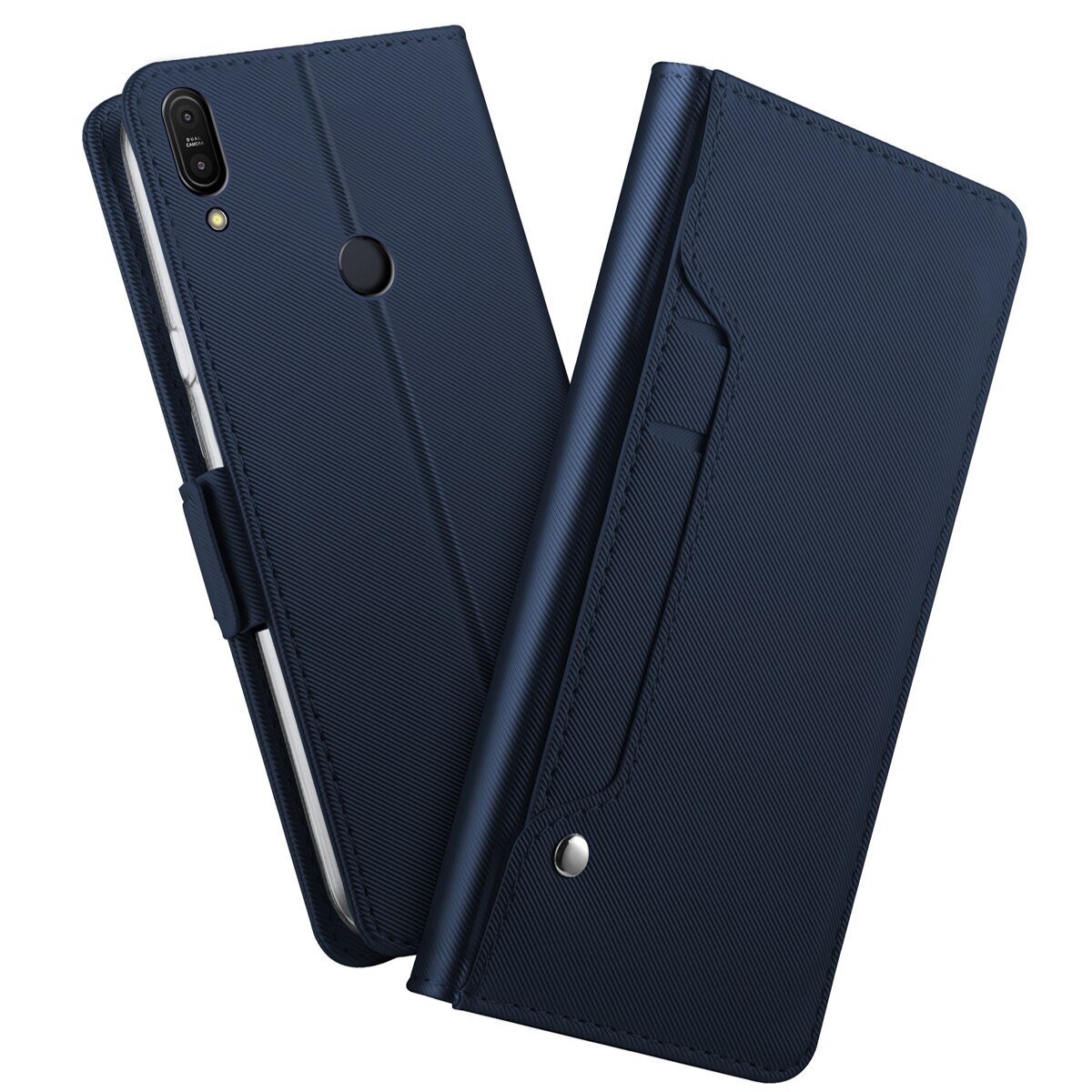 Für Asus ZenFone Max Pro M1 ZB601KL ZB602KL Fall Flip Spiegel Drehen Karte Slot Ständer PU Leder Brieftasche Fall Für asus ZB602KL Fall