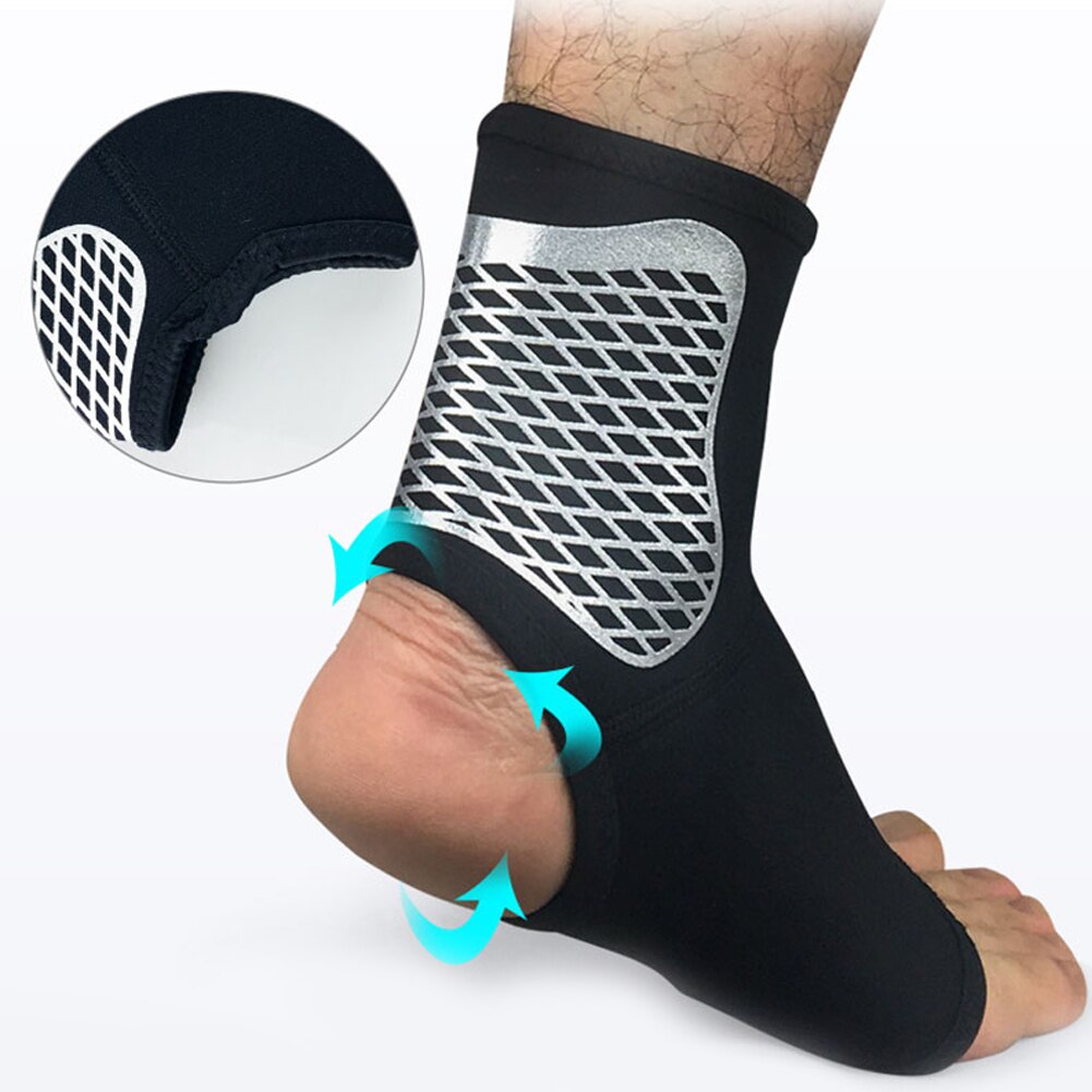Single Ankle Support Compression Belt Adjustable Ankle Protector Protect Ankle Socks For Football Running Sports