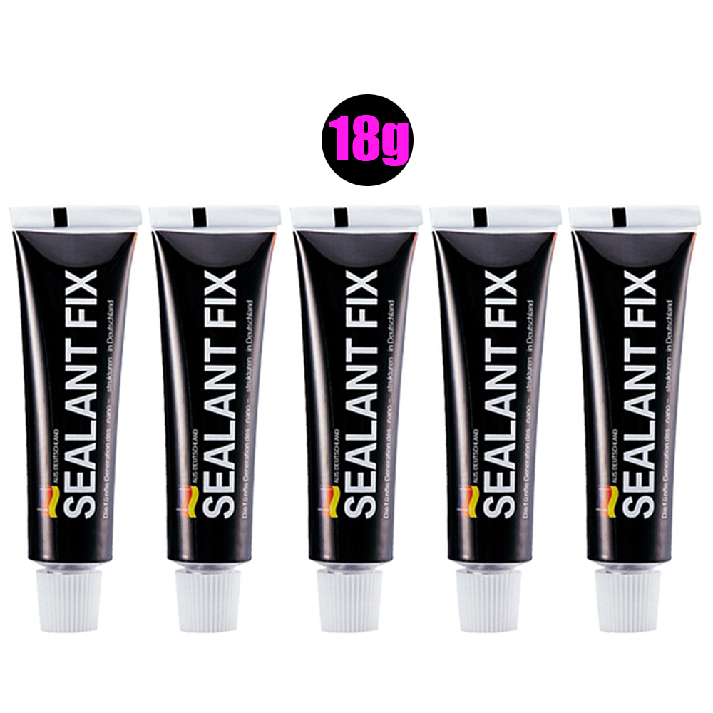 5pc forte bond super cola de metal adesivo vedação cola selante fix para vidro metal cristal ferramenta mão 6/12/18g: Transparente