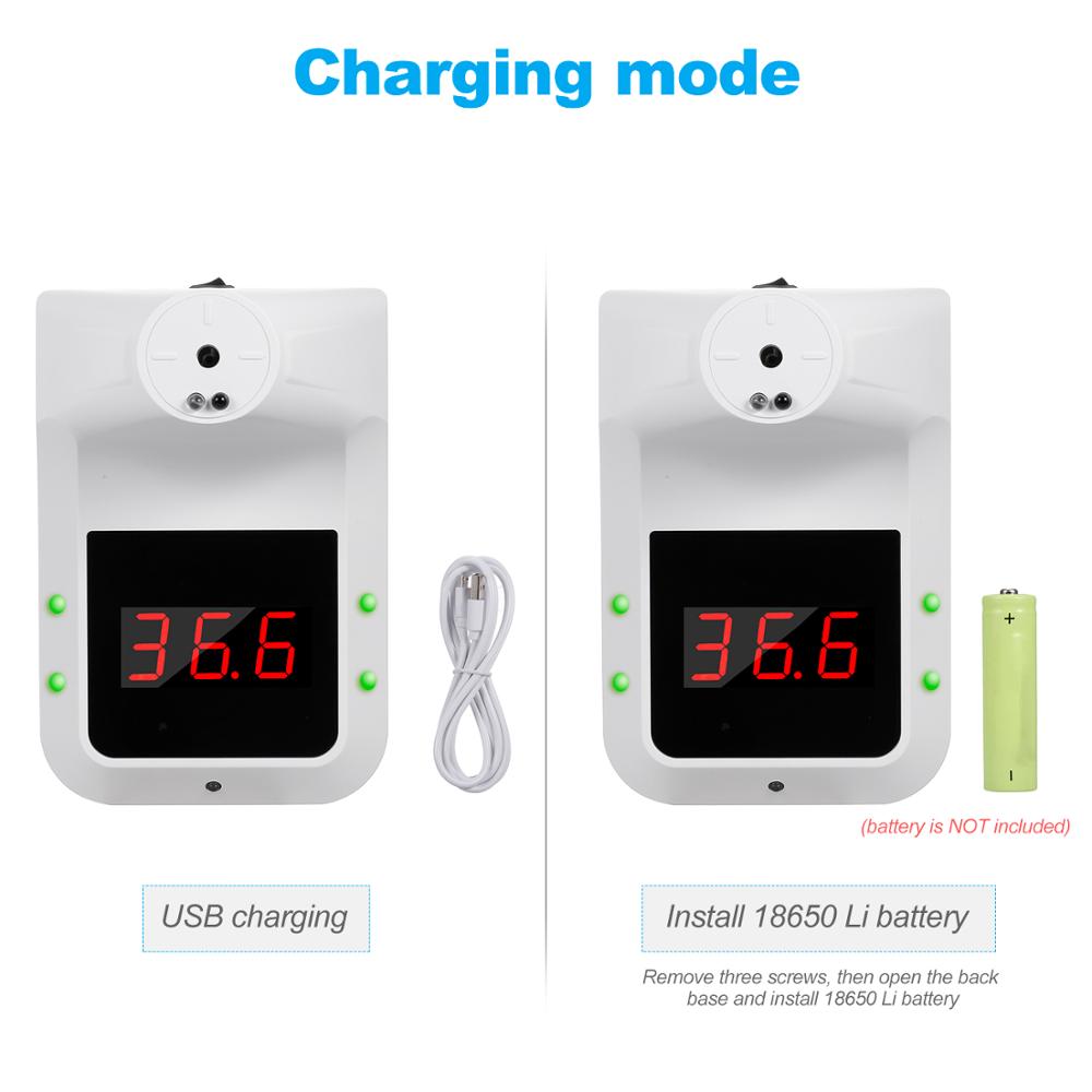 Non-Contact Thermometer Koorts Infrarood Thermometer Lcd-scherm Digitale Temperatuur Meet Gereedschap Ir Thermometer