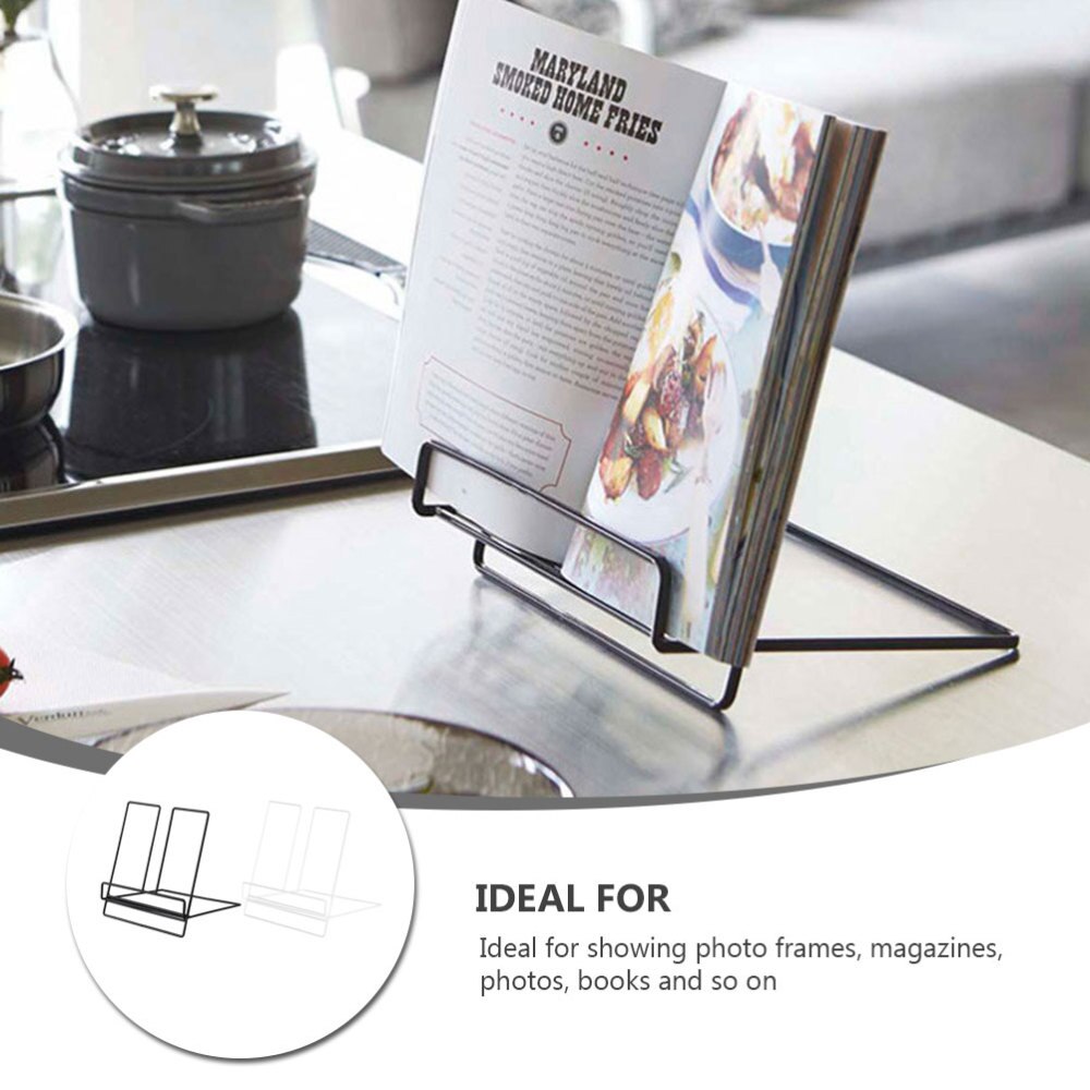 2Pcs Japanese Multi-function Magazine Rack Magazine Rack Desktop Decor Showing Rack Display Stand for Decor Home Display