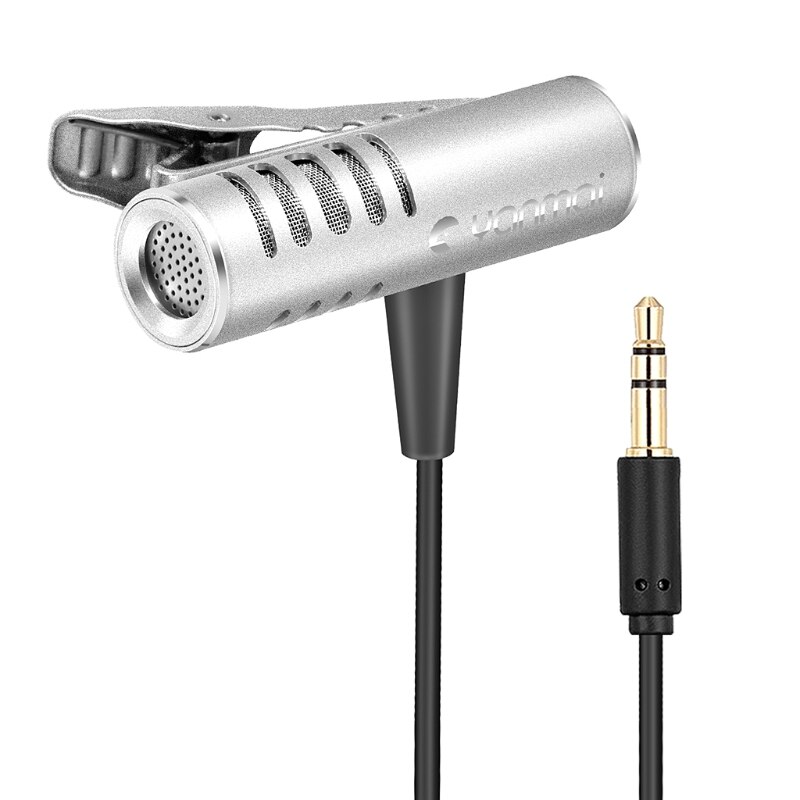 Yanmai R933 Lavalier Omnidirectional Condenser Microphone For PC Phone Camera 090F