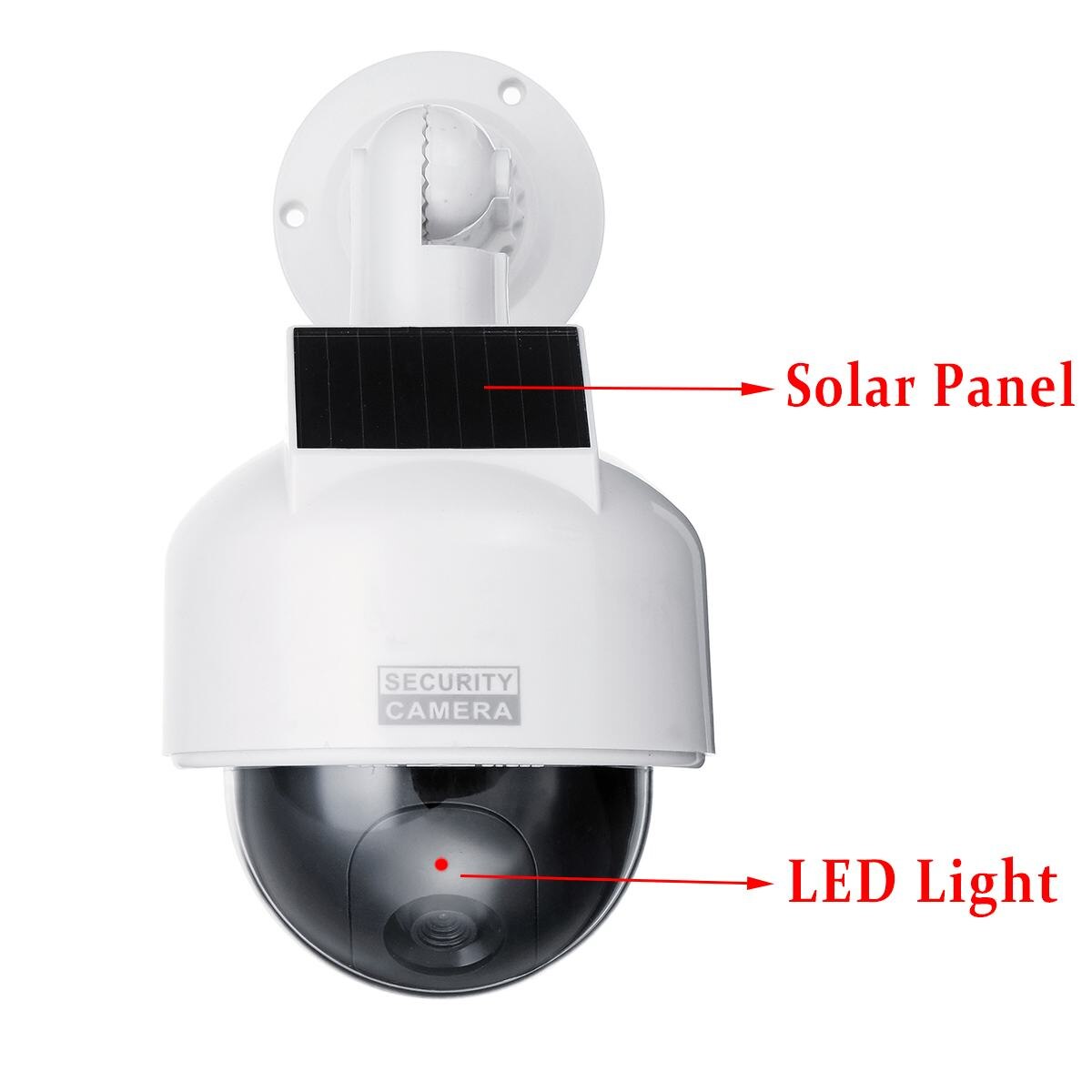 Nep Camera Solar Power Outdoor Simulatie Dummy Camera Waterdichte Beveiliging Cctv Surveillance Bullet