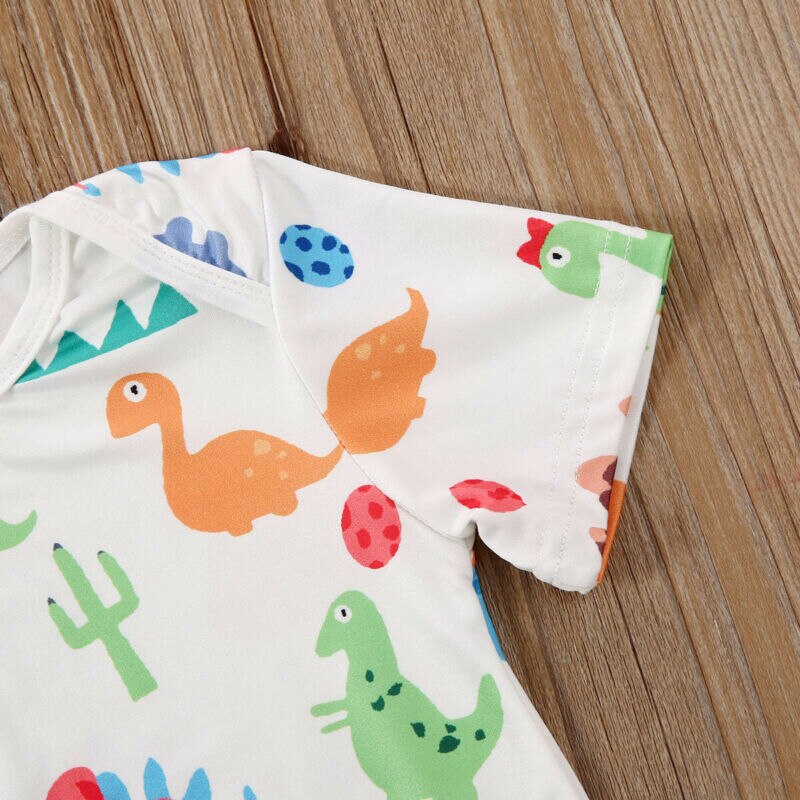 6M-3Years Infant Baby Boy Girls Cotton Romper Jumpsuit Clothes Long Pants Outfits Set