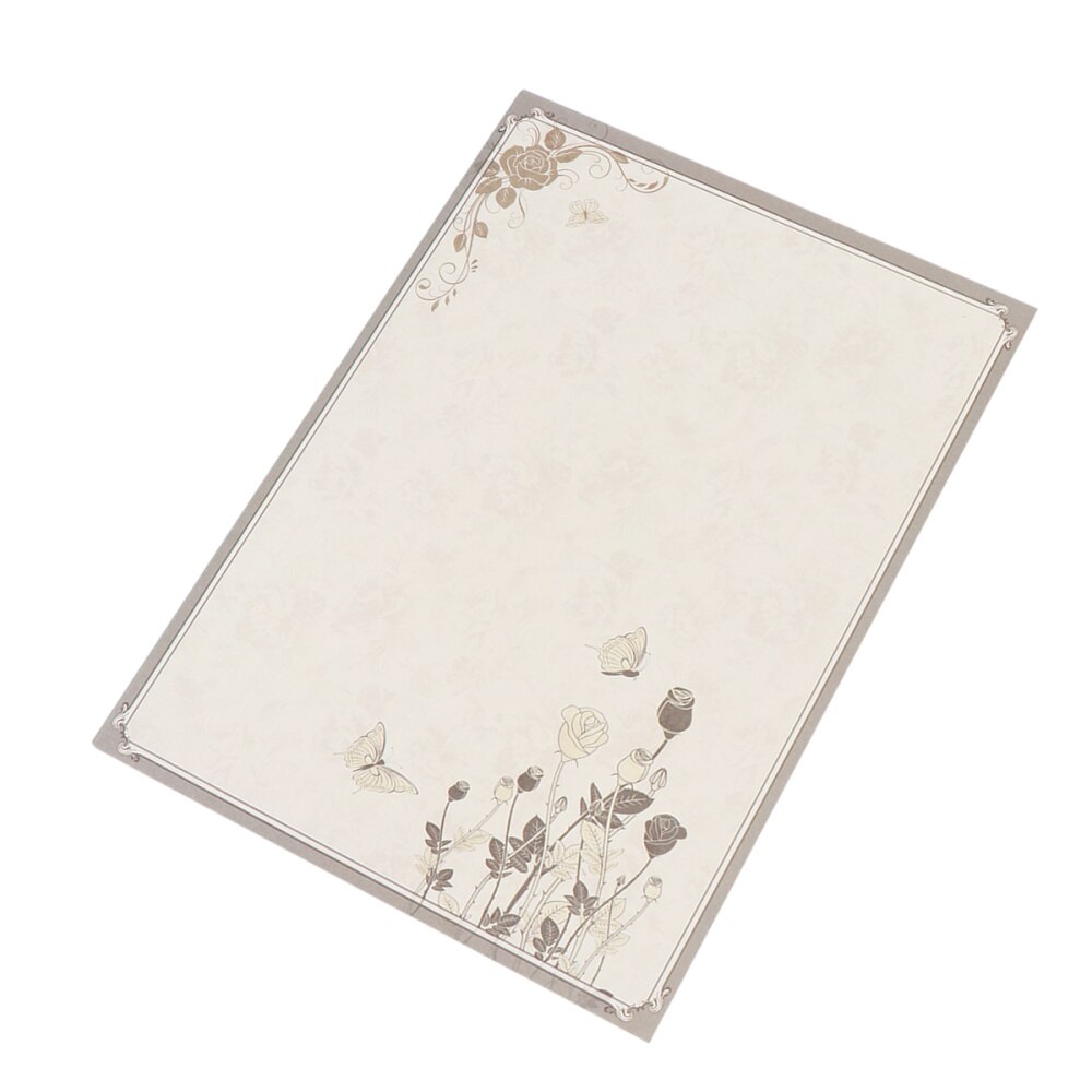 40PCS Retro Writing Paper Chinese Style Letter Paper Ancient Rhyme Note Paper Smooth Stationery Sign Paper for Home Office Schoo