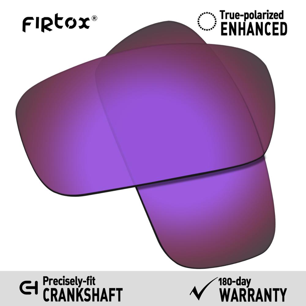 Firtox Wahre UV400 Polarisierte Linsen Ersatz für-Oakley Kurbelwelle OO9239 Sonnenbrille (Compatiable Objektiv Nur)-Mehrere Farben: Violett-polarisiert