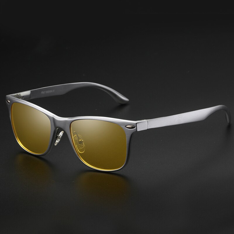 YSO moda donna occhiali per la visione notturna uomo lenti gialle occhiali per la visione notturna polarizzati per la guida di auto occhiali antiriflesso 8559