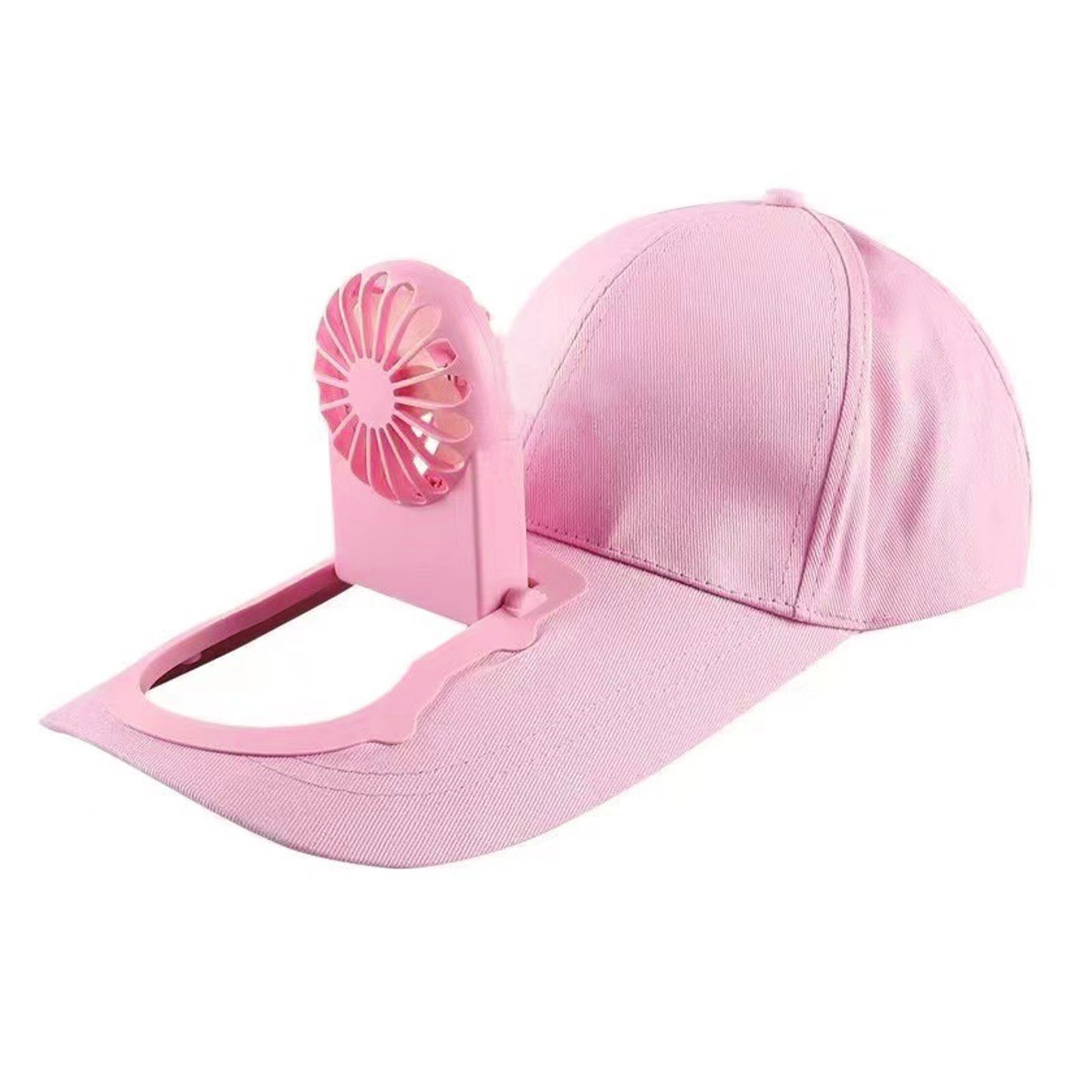 Draagbare Usb Opladen Ventilator Hoed Unisex Verstelbare Zomer Zonnebrandcrème Sport Baseball Caps Uv Beschermen Vizieren Mini Cooler Fan