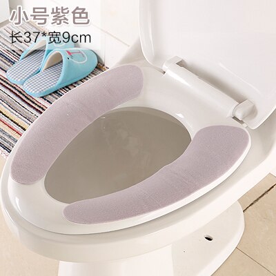 1 pc Pasta Wc Mat Universele Waterdichte Toilet Seat Cover: S Purple