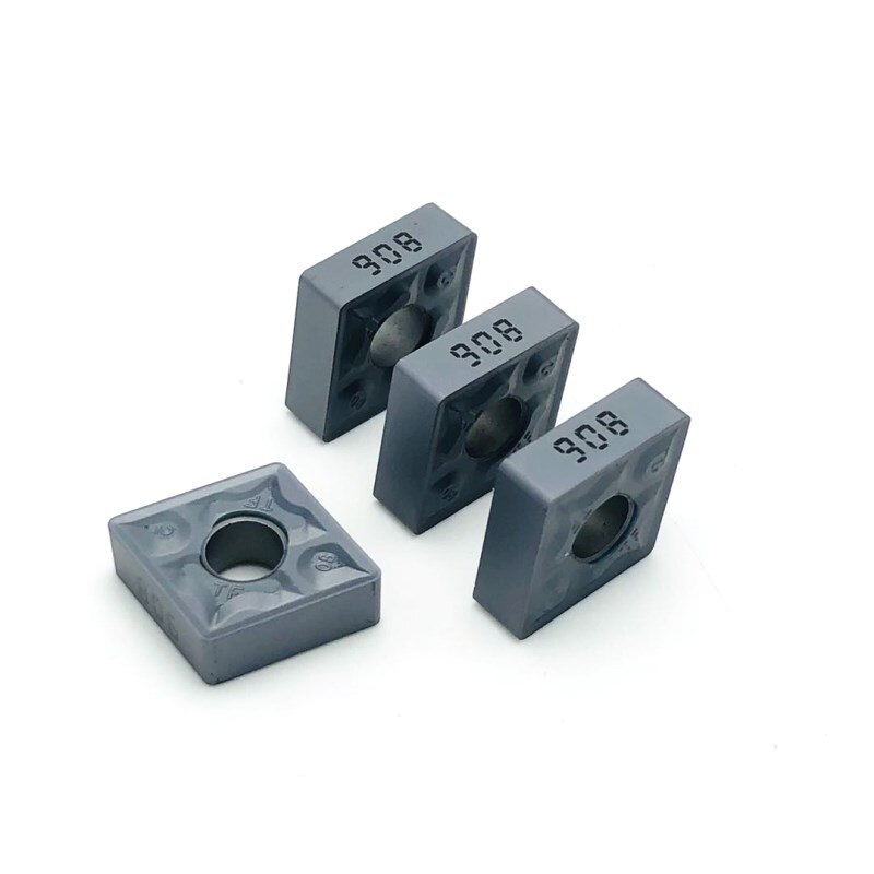 Inserti In Metall Duro Per Tornio CNMG120408 TF IC907/908 - Punta Per Tornitura Esterna, Durezza 92, Sostituzione - 4