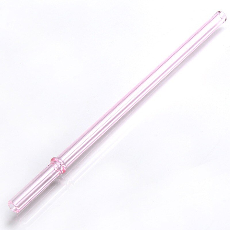 23Cm Glas Rietjes Eco Vriendelijke Herbruikbare Rietje Voor Smoothies Cocktails Keuken Bar Drinken Accessoires Rechte Rietjes: P