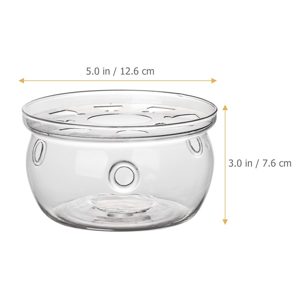 Glas Kerze Wärmer Tee Wärmer Zubehör Teekanne Wärmer Hause Teekanne Heizung Basis