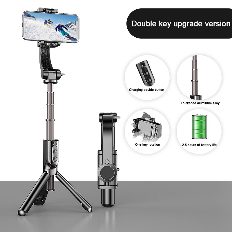Phone Photo Video Stabilizer Handheld Gimbal Anti-Shake Selfie Stick Bracket Camera Shooting Sssistance Handheld Gimbal: sjsj2