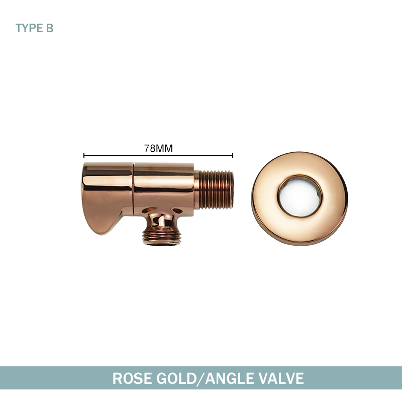 Messing Kraan Ventiel Muur Gemonteerde Socket Buitendraad G1/2 "Zwarte Kraan Douche Messing Hoek Ventiel Badkuip Accessoires: MULTI