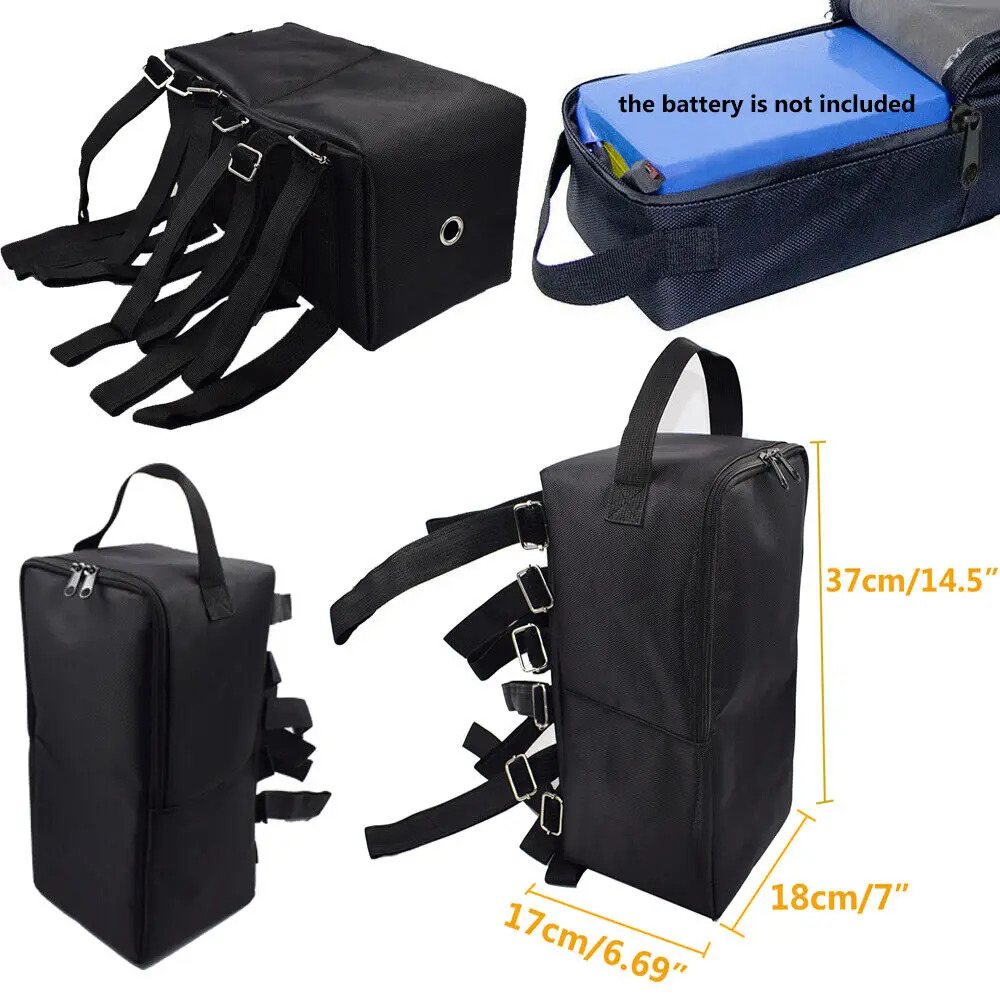 22 Maten Elektrische Fiets Case Elektrische Fiets Bagage Opslag Fiets Elektrische Fiets Pvc Li-Ion Batterij Scooter S M L-