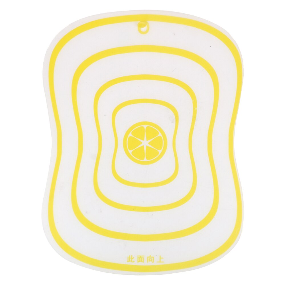 Kitchen Gadgets Cutting Board Antibacteria Plastic Non-slip Frosted Bendable Chopping Board Vegetable Meat Tools: Large Yollew