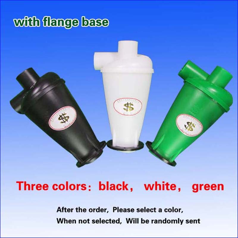 Industrial and Household Bagless Cyclone Dust Collector High Efficiency Dust Catcher Turbo Dust Collector with Flange Base