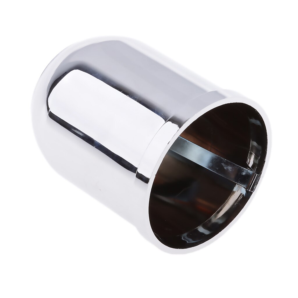 1 pakke 50mm krom plast tilhengerfeste deksel tilhengerfeste kulebeskytter