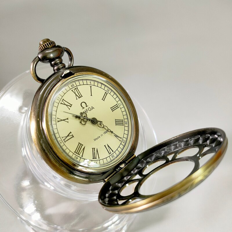 Elaborate Chinese Classical old-style collection mechanical pocket watch