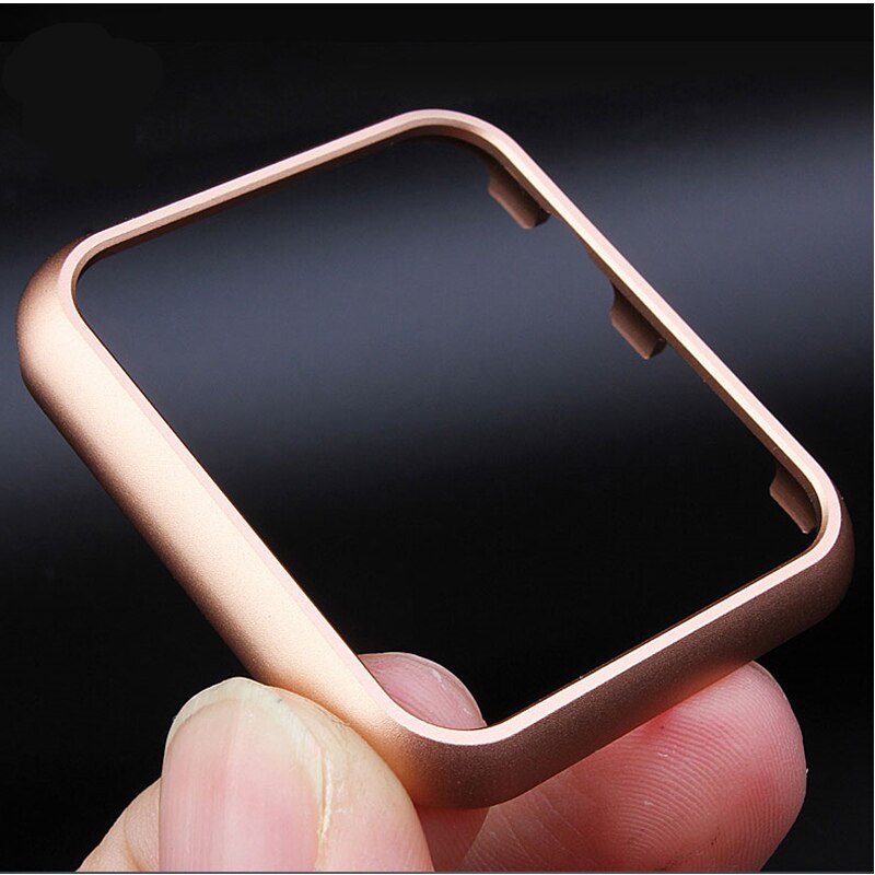 Luxury case for apple watch 6 apple watch case 44mm 40mm38mm 42mm Aluminum Metal protector bumper cover Apple watch series SE 5