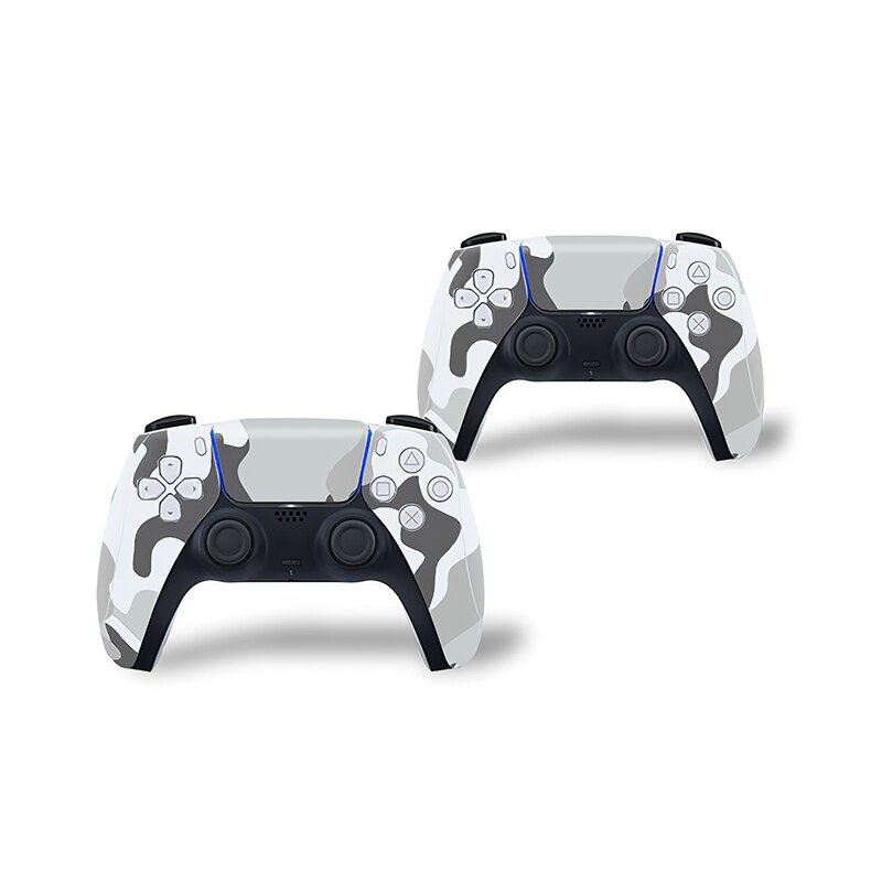 Practical Skin Sticker For PS5 With Ultra HD Blu-Ray Disc Drive Console And 2 Controllers With Beautiful Pattern