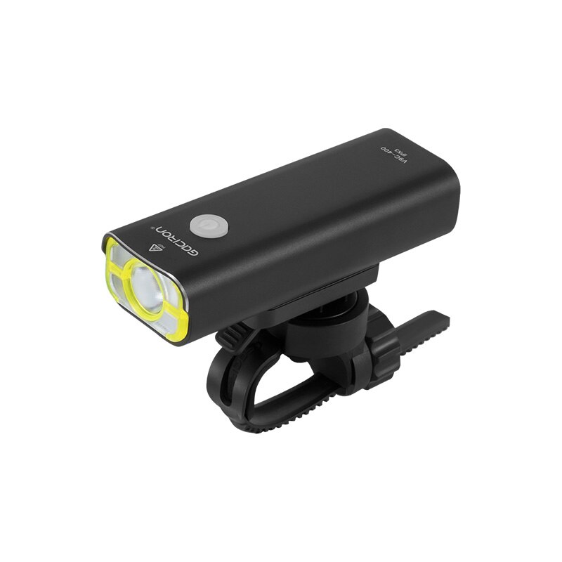 Gaciron Wiederaufladbare Bike Vorne Lenker Radfahren Led Licht 18650 Batterie Taschenlampe Scheinwerfer Fahrrad Zubehör: V9CP-400