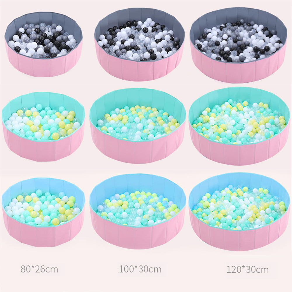 Foldable Dry Pool Infant Ball Pits Plastic Baby Ball Pool Playground Toys For Children Folding Fence Room Decor Birthday