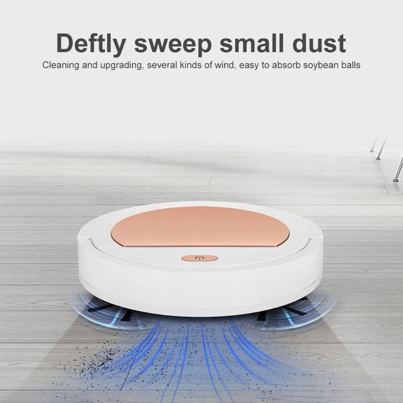 Mini Smart Vacuum Cleaner Sweeper USB Rechargeable Cleaning Sweeping Robot Household Wireless Vacum Cleaner Vaccum