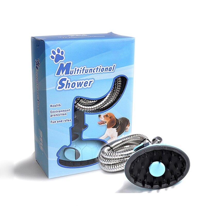 Multifunctionele Hond Kat Bad Douche Sproeier Wassen Cleaner Massage Hond Shampoo Douche Slang Huisdier Baden Tool S55