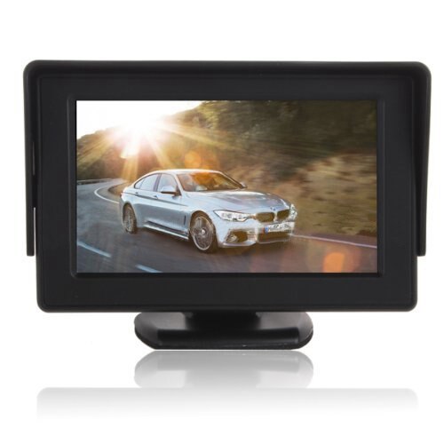 Car Styling 4.3 Inch TFT LCD Screen Car Monitor Display with wifi Rearview Reverse Backup Camera Car TV Display