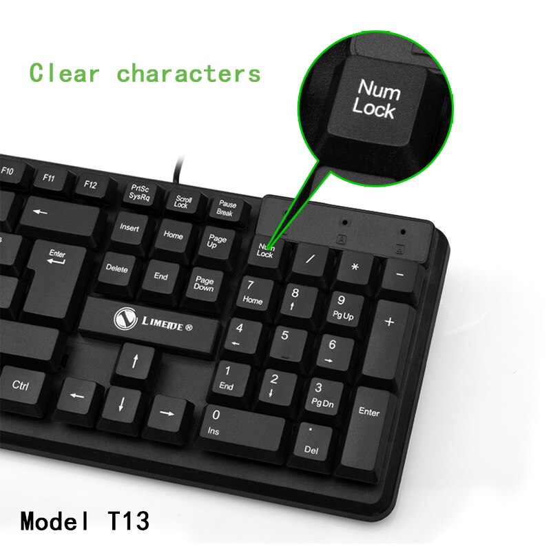 Office Business Keyboard Mouse Combo Waterproof Stand Bracket Keyboards Ergonomics Mause Computer 104 keys Suspension Key board