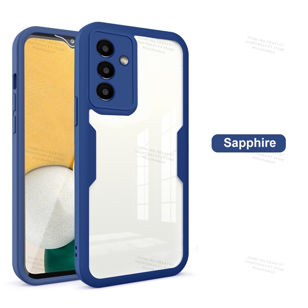 360 volle Körper Doppel Seite Bildschirm Schutz fallen Für Samsung Galaxis A13 5G 6,5 zoll Stoßfest Abdeckung für samsung samsun eine 03 Ader: Pro Samsung A13 5G / Blau