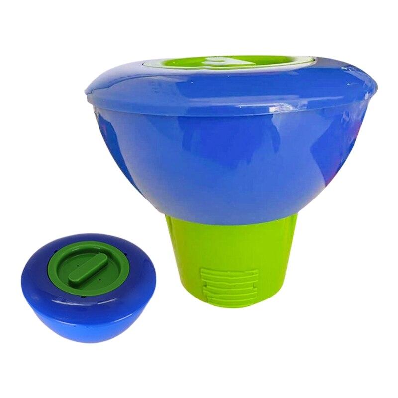 Tablette flottante de 8 pouces pour produits chimiques, distributeur de chlore et de brome, dispositif de dosage automatique pour piscine, outil H055