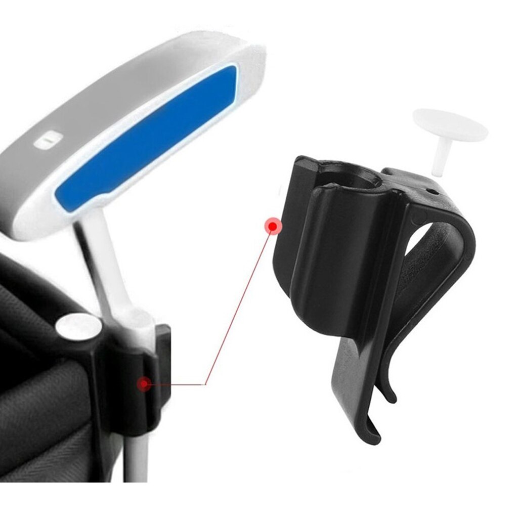 Club Clip,Durable Golf Bag Clip Putter Clamp, Golf Club Holder