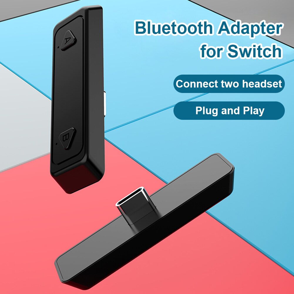 SW02 Blijvende Praktische Onderdelen Componenten Bluetooth Audio Zender Usb C Connector Voor Nintendo Switch PS5 PS4 Pc