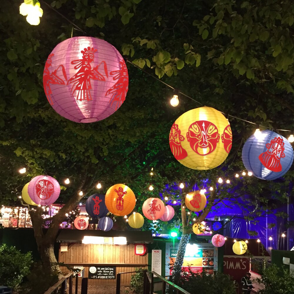 16pcs Children's DIY Chinese Paper Cuts Chinese Opera Masks Paper Cuttings (Red)