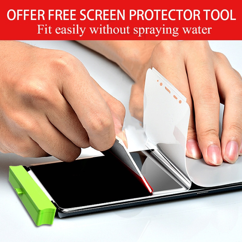 3D completa de hidrogel de película para Huawei Mate 20 Pro Lite Protector de pantalla para Huawei P30 20 Pro Lite Honor 20 10 Lite 9X 8X