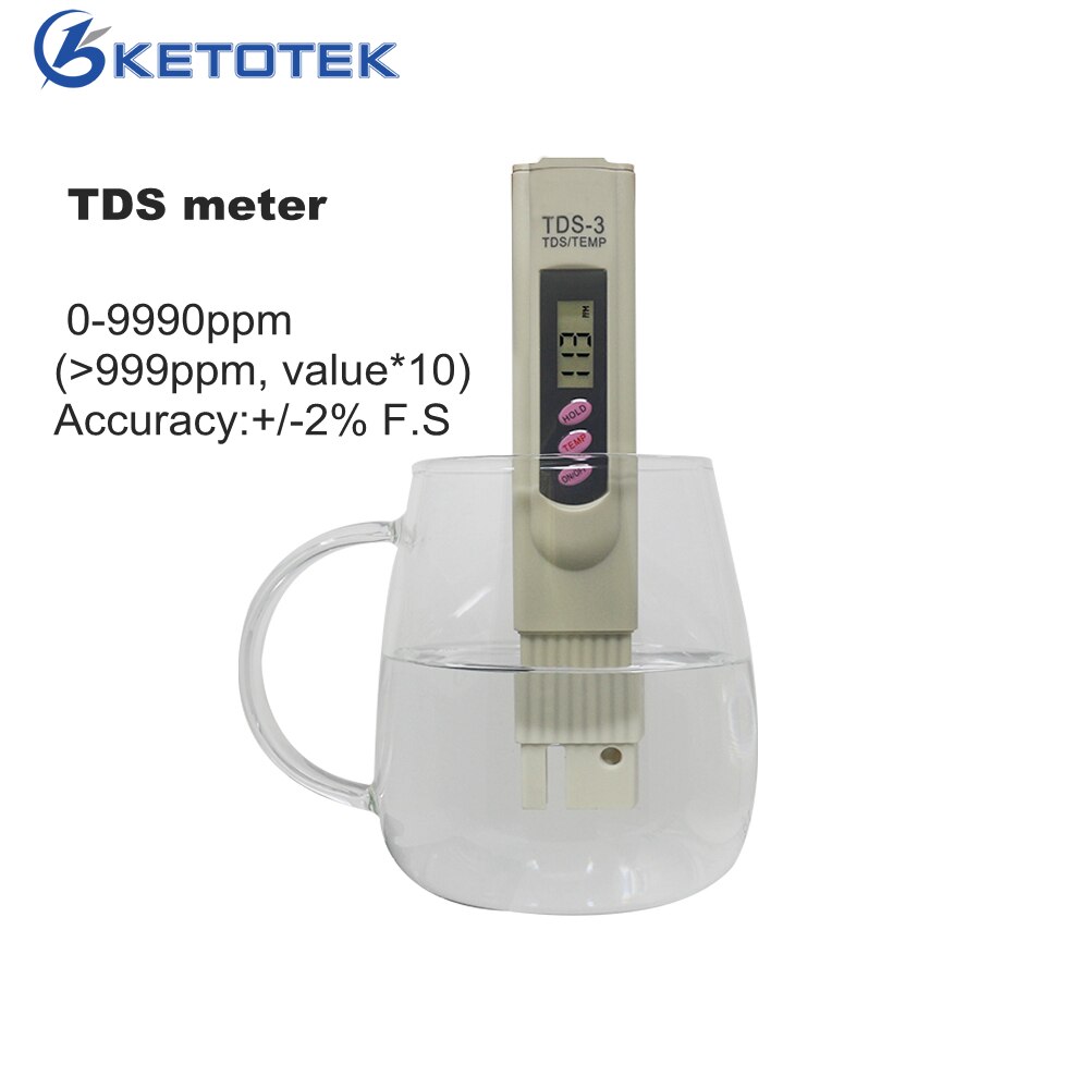 Draagbare Pen Tds Meter Handheld Digitale Watermeter Filter Meten Waterkwaliteit Zuiverheid Tester Tds Meter